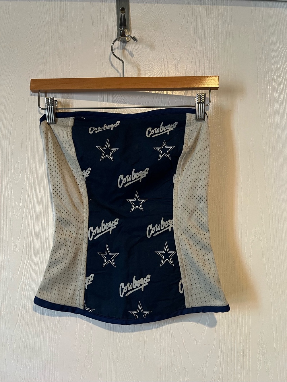 Dallas Cowboys corset NFL football team game day gear tail gate women Sz Small